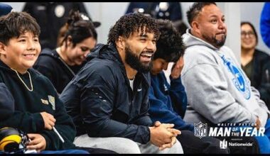 Kyren Williams Named The Rams' 2025 Walter Payton Man Of The Year Club Winner