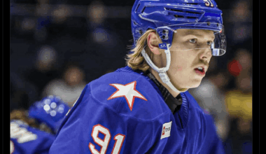 [The Sabre Report] Konsta Helenius in the AHL this season: 24 points in 26 games (T-7th in AHL), 23 points in his last 21 games. Currently on pace for the 2nd-most points ever by a 19 year old in the AHL. Won't be loaned to Finland for the World Juniors. Call-up coming soon?