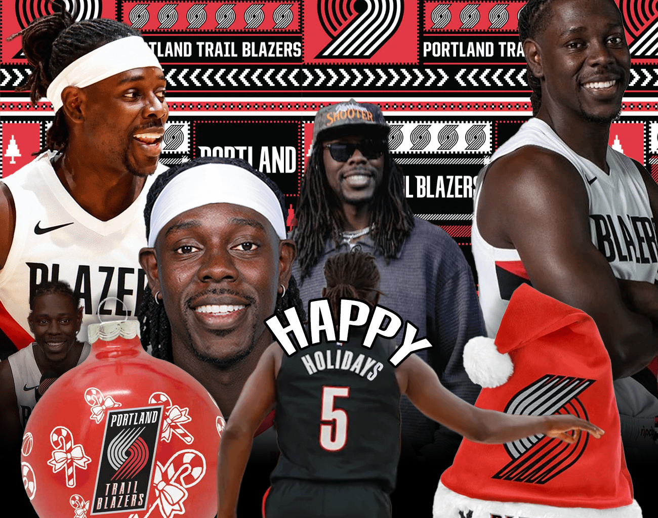 happy holidays, rip city! 🎅🎄