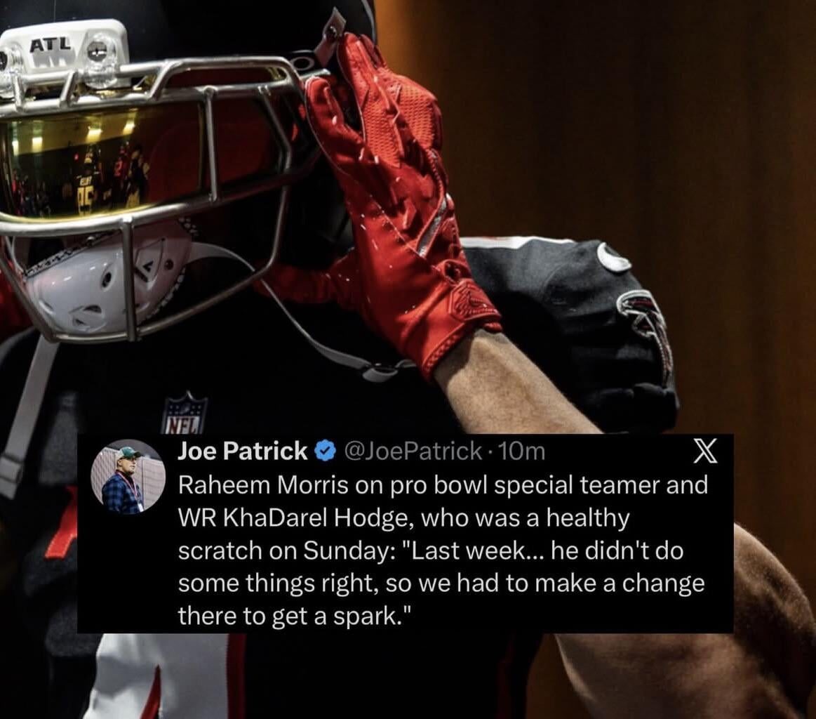 Hodge about to get Ray Ray’d