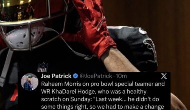 Hodge about to get Ray Ray’d