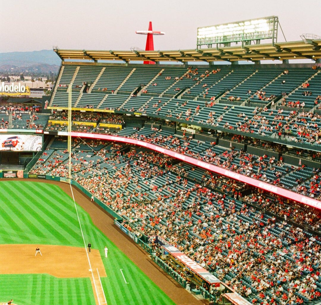 Angel Stadium on Film 🎞️ (BAL @ LAA, 5/10/2025)