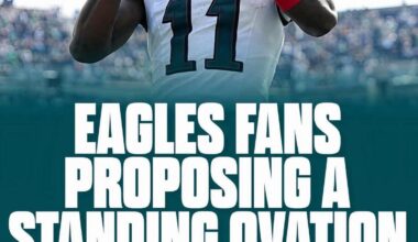 What do you think? Ive seen this on fb and tiktok, on eagles fan pages. Want to give the offense some morale.