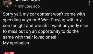 Brandon Aiyuk posts an apology on his official YouTube account for him speeding a few days ago