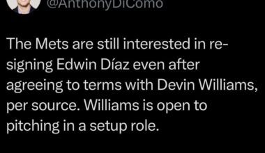 [DiComo] Mets still interested in keeping Diaz
