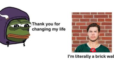 How the last few weeks have gone as a Vikings/Wild fan