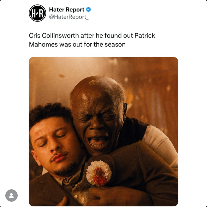 "Thoughts and prayers", Chris