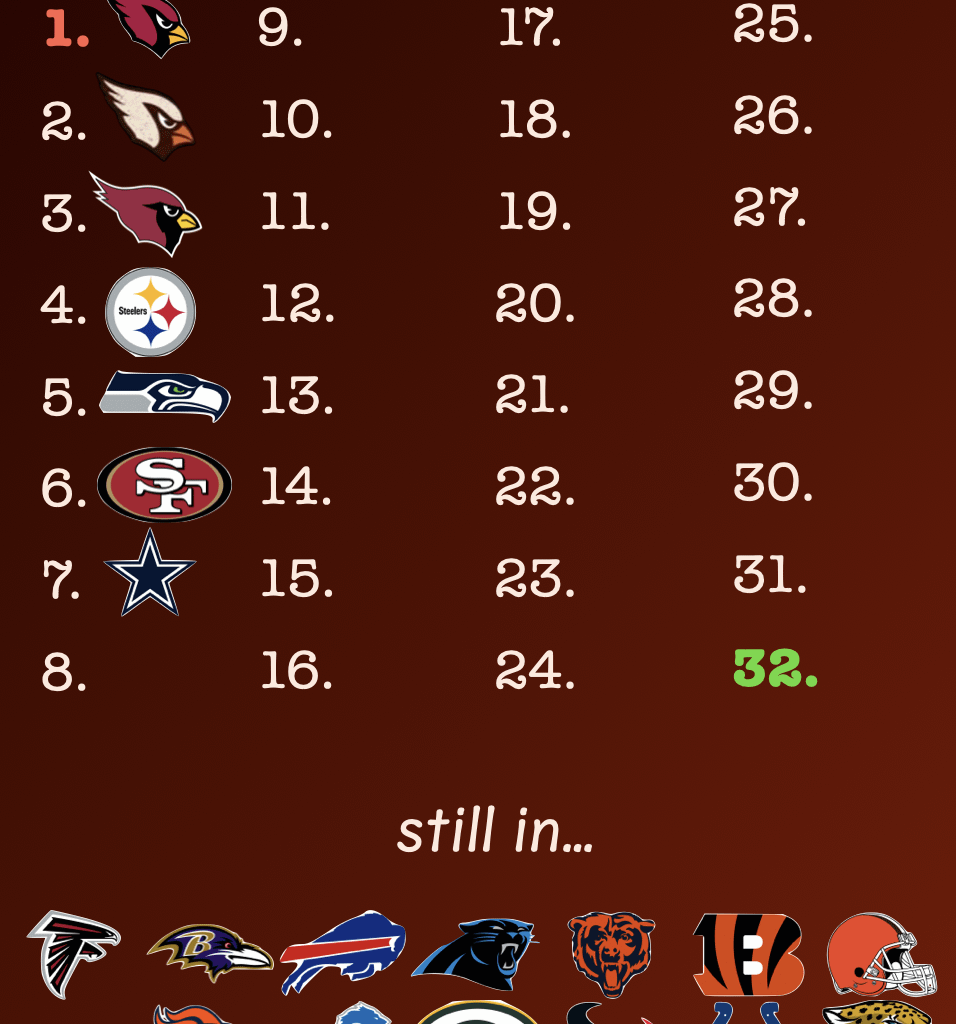 Round 8: The Cowboys can get wrecked (just like they did tonight). What team do you hate the 8th most? Top comment picks.