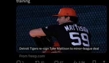 Tigers re-sign relief pitchers Tyler Mattison and Jack Little