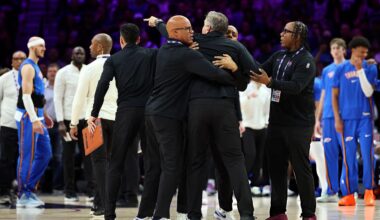 This is what the league needed. A head coach going at the refs for blatant missed calls against OKC