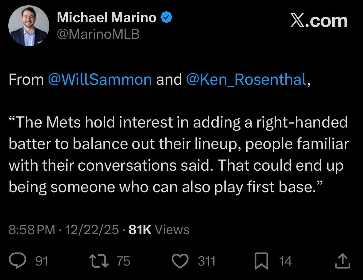 [Rosenthal] How the Mets move forward