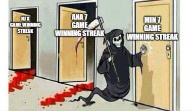 Another winning streak ends