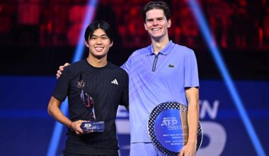 Learner Tien defeated Alexander Blockx to clinch the 2025 Next Gen ATP Finals title.