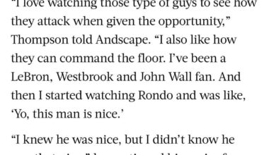 Amen Thompson excelling at ‘opportunity’ to play point guard while channeling Rondo, LeBron, Wall, CP3 and Westbrook. The versatile 22-year-old grew up playing both guard positions which came in handy filling in for Fred VanVleet.