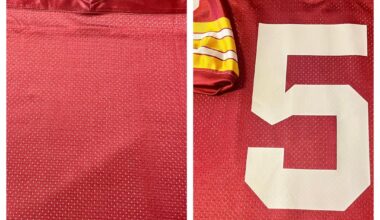 My DIY Custom JD5 Commanders (Redskins) Super Bowl (VII) Era Game Jersey