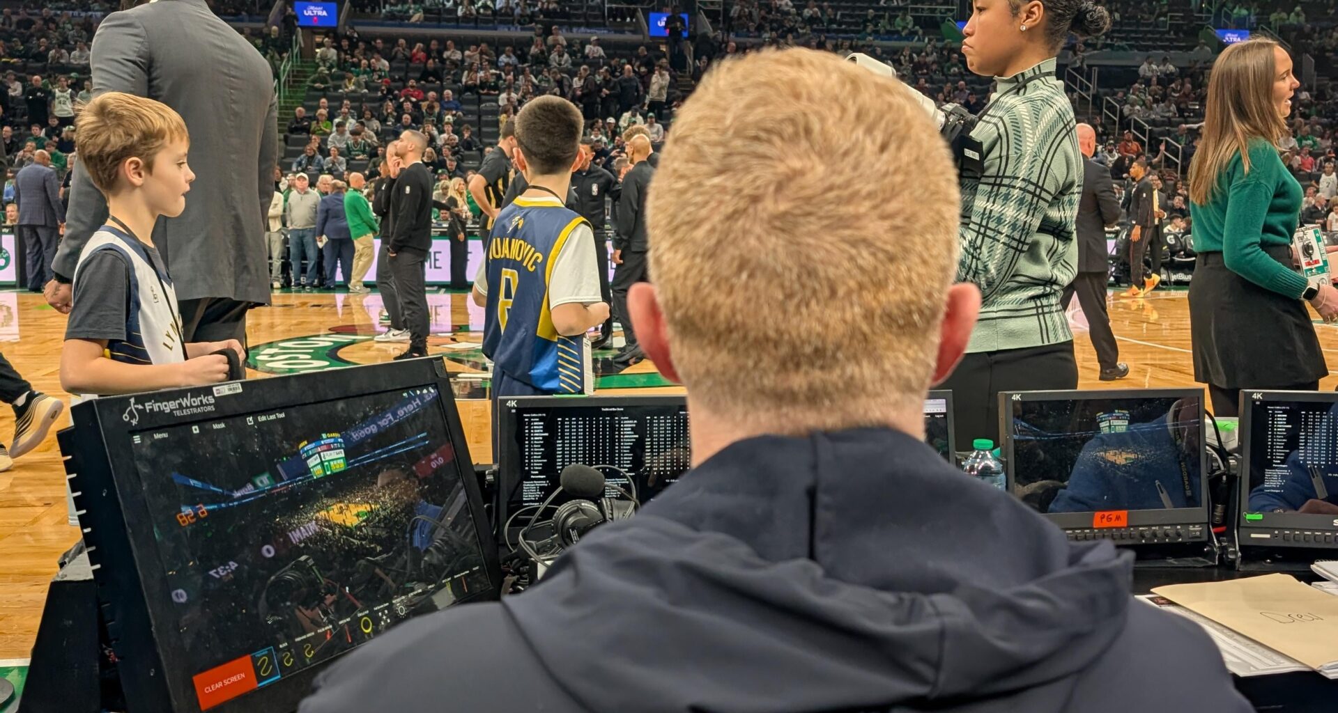 I was closer to Brian Scalabrine than he was to LeBron (proximity only)