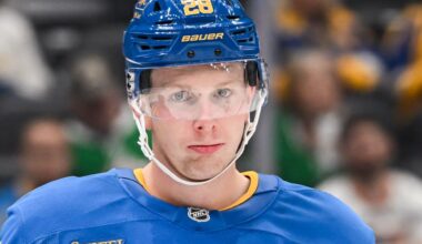 Blues recall Stenberg from Springfield
