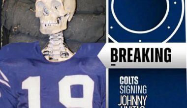 BREAKING: Colts are signing veteran QB Johnny Unitas to their practice squad