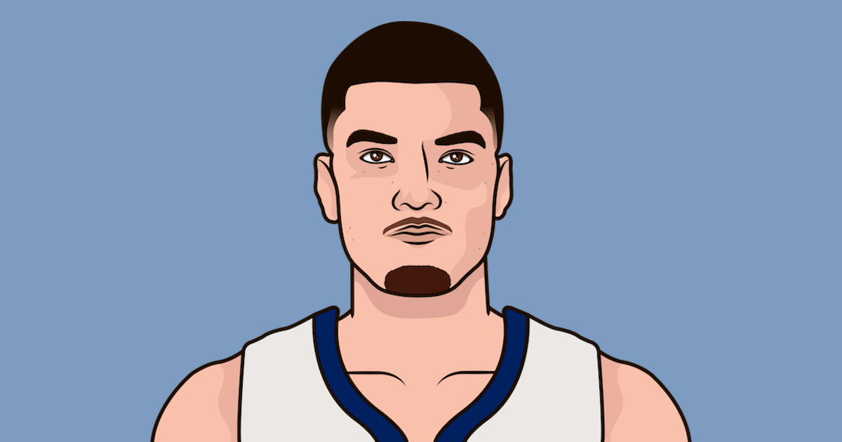 Zach Edey in the road trip for the Grizzlies (4 games) 19.3/16.5 with 2.8 blocks on 70.6 FG%