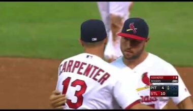 Sometimes when I’m depressed, I watch the video of cardinal fans giving standing ovations, I ball my eyes out, and feel so much better