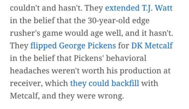 Espn dropped this scathing piece this morning.