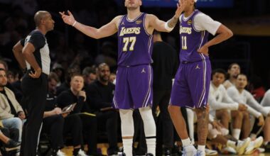 LeBron James is just focused on the now as Lakers fall to Spurs in the NBA Cup