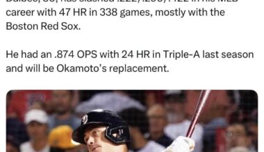 [Yakyu Cosmopolitan] Bobby Dalbec signing with the Yomiuri Giants in Japan