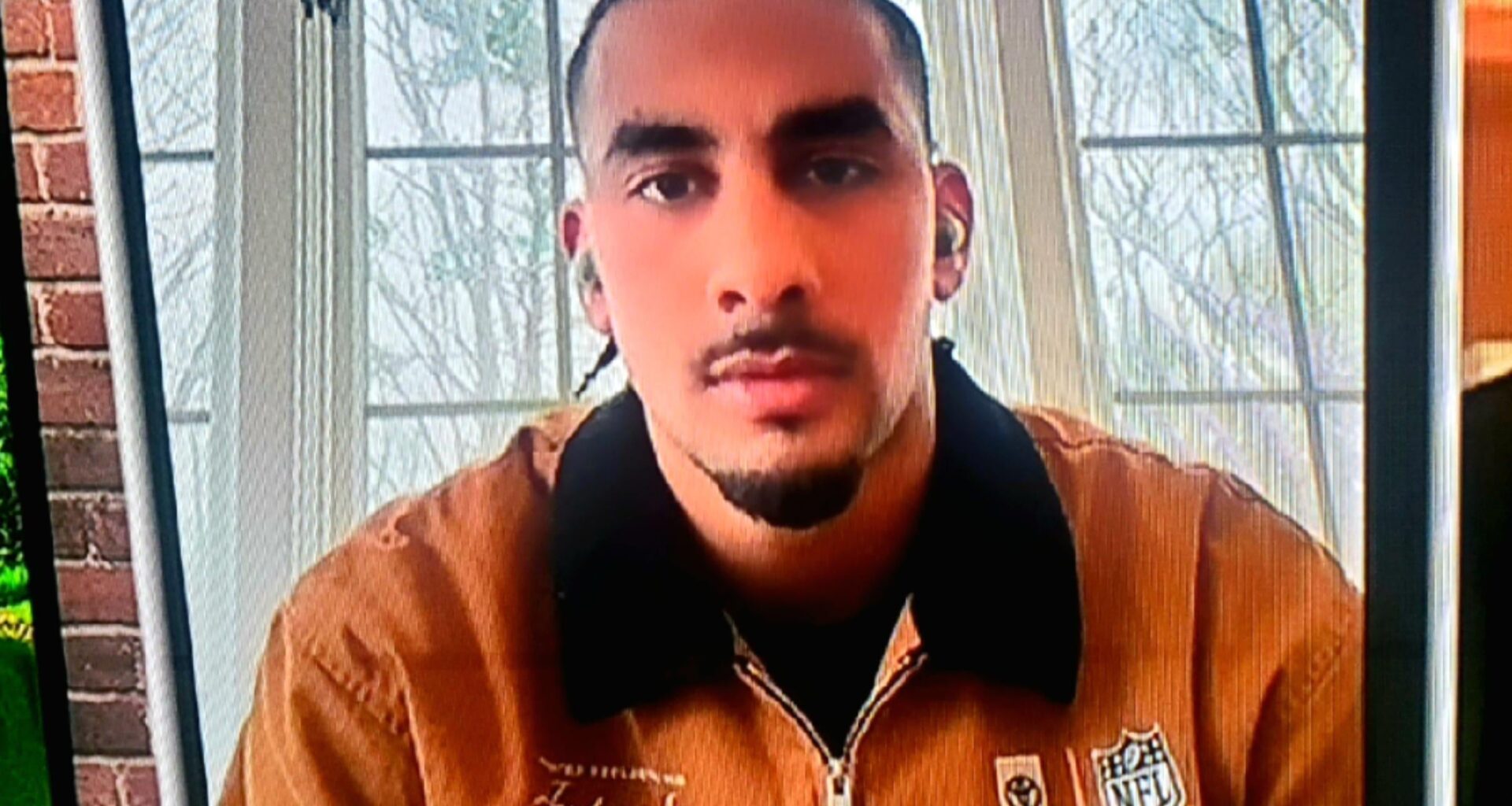 J Love showed up to his Pat Mac interview today wearing a Toyotathon jacket 😆