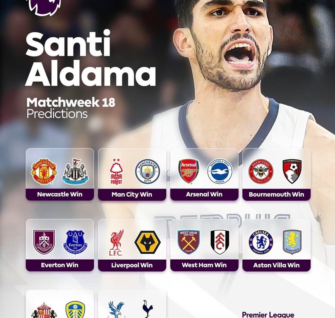 Aldama, Landale and OMP with MW18 premier league predictions