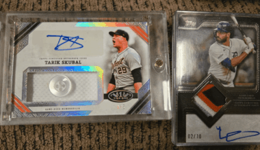 Dont have any friends who'd care in real life but wanted to share my 2 favorite cards of my 2 favorite players somewhere