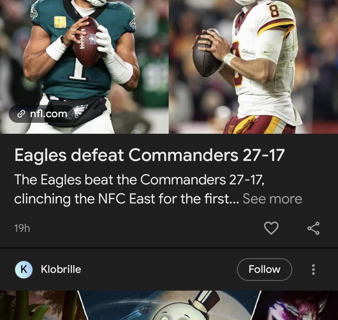Uhh...This showed up on my feed at 5am on Gameday...?