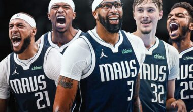 The Mavericks with a SEASON-HIGH 14 BLOCKS tonight in their 116-114 OT WIN over the Pistons 😤