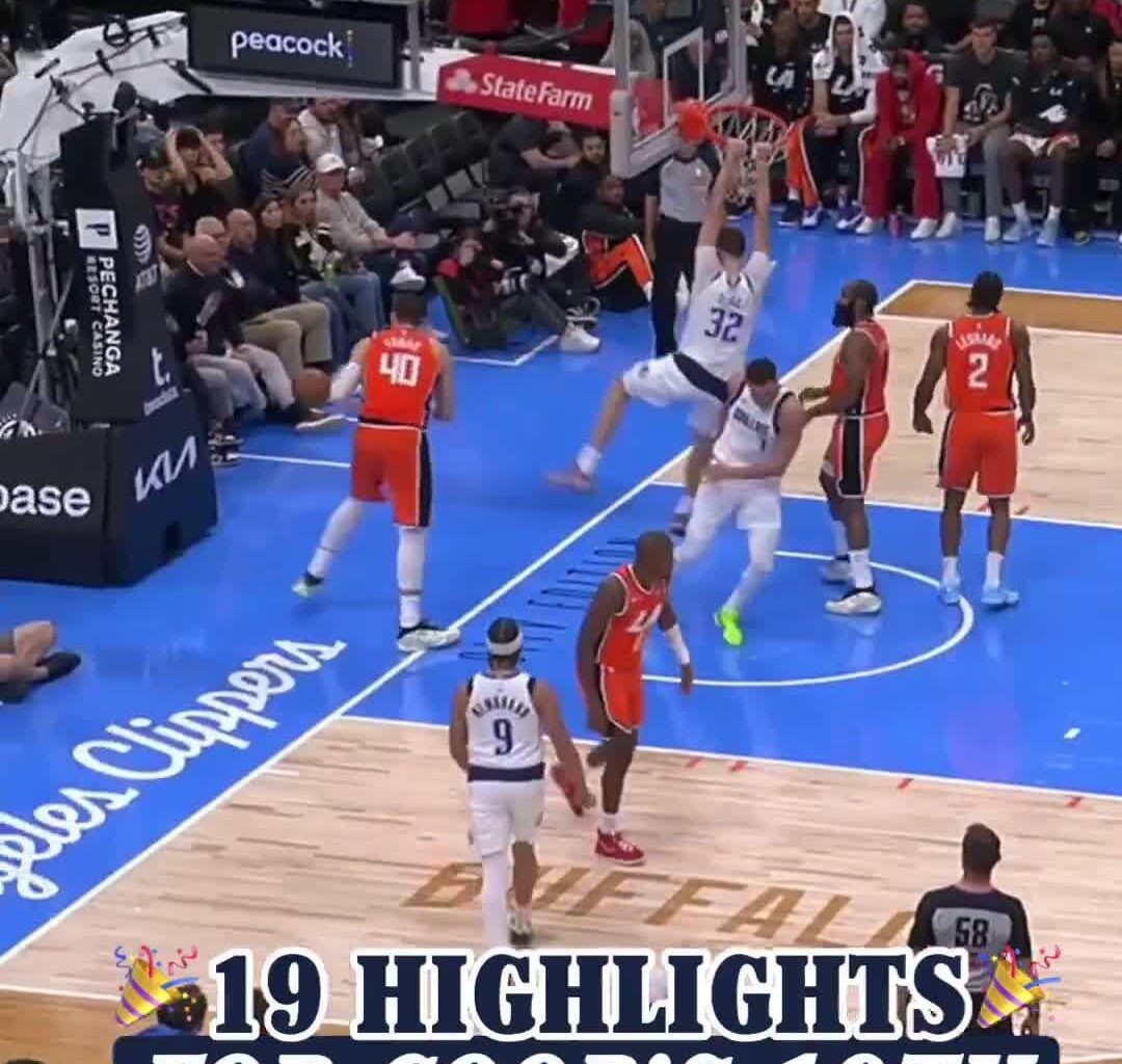 [Dallas Mavericks] 19 plays for Coop’s big day!