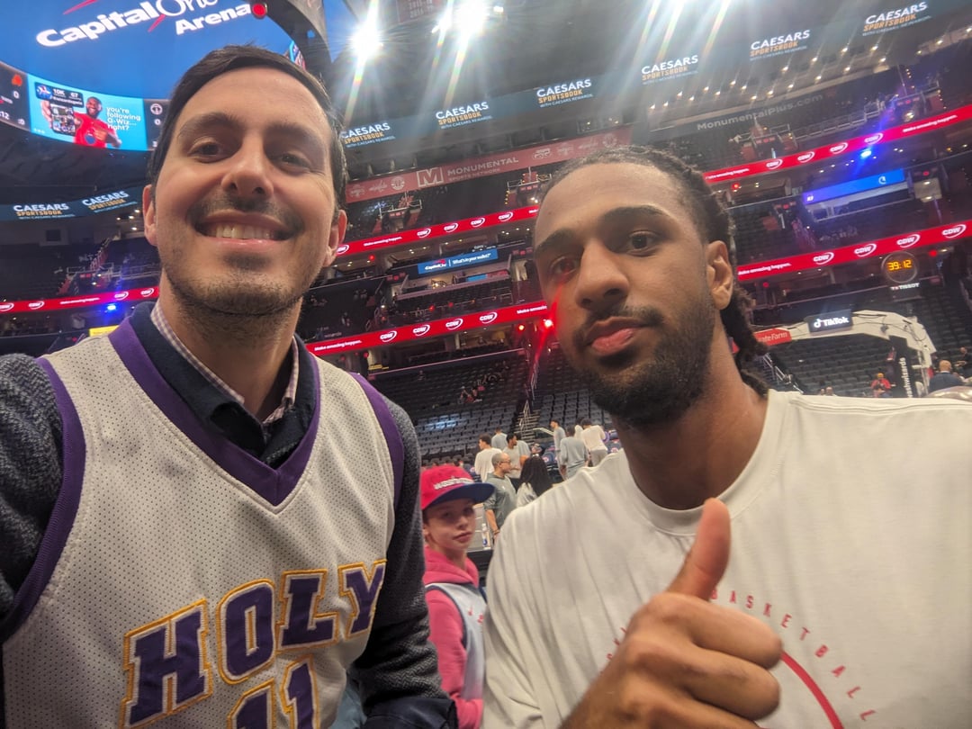 Met some of our boys last night! All of them were amazing with the fans, and JC even gave a pair of his shoes to a little kid