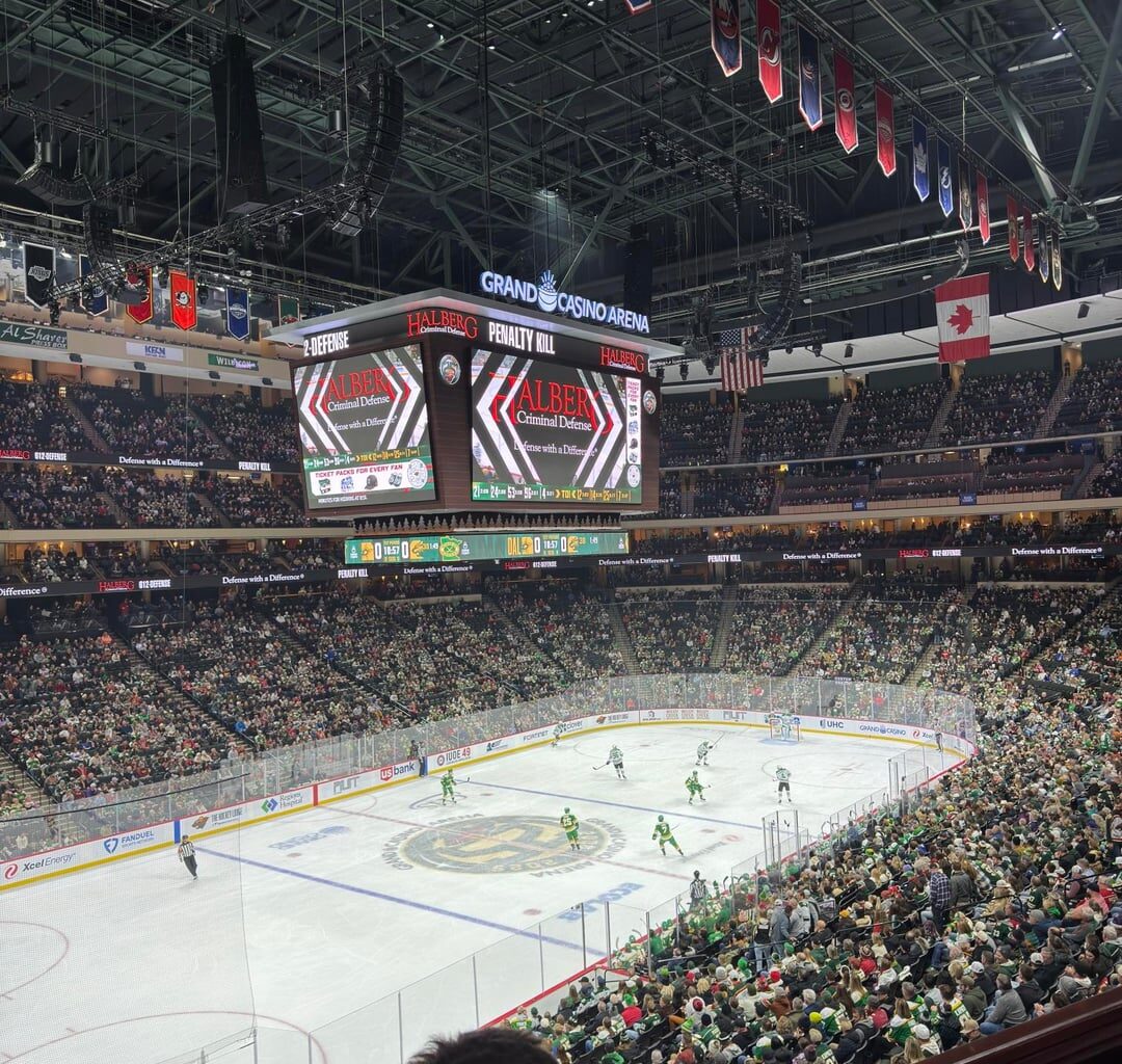 First hockey game ever as a transplant from Texas
