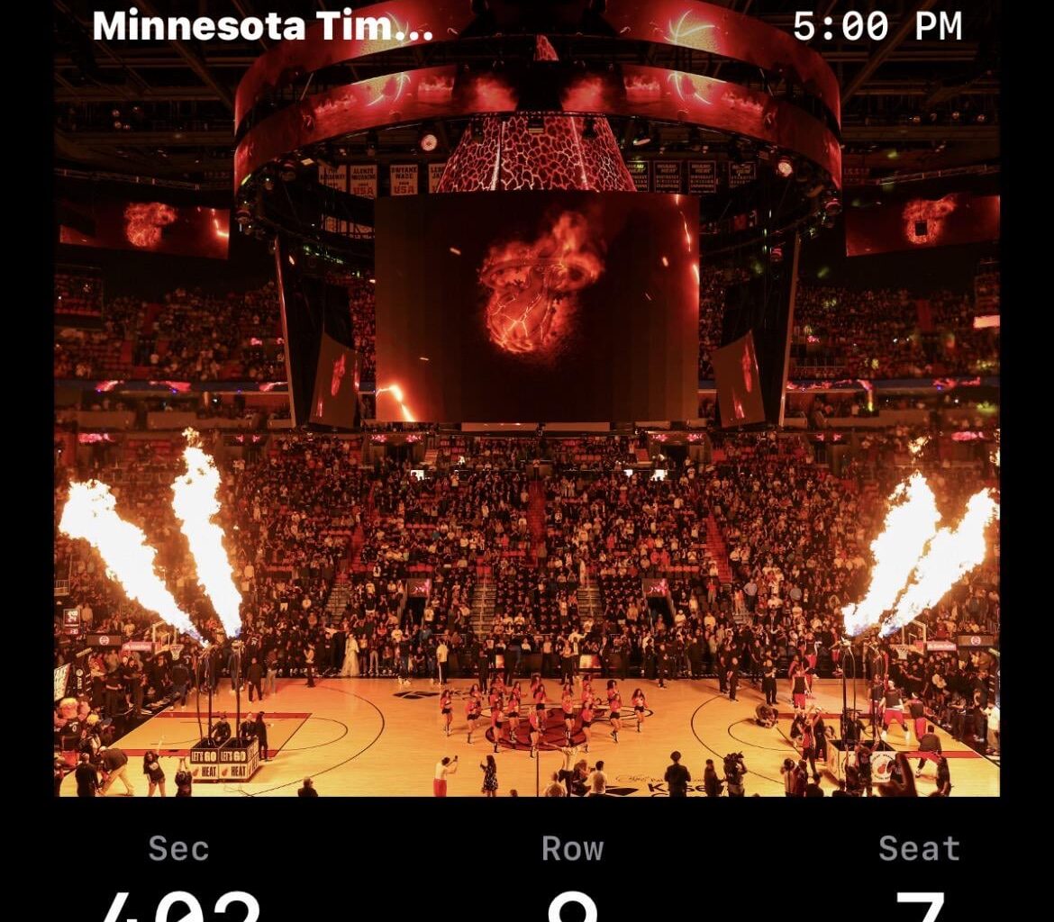 I’m going to my first game!