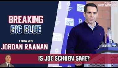 58:27 Raanan regarding bad game day moves:"Joe Schoen is HEAVILY involved in week to week decisions. 100%. As a matter of fact the prevailing thought is he is the one making ALL of them"