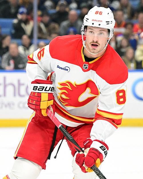 Joel Farabee's penalty shot goal was the first since Backlund did it.. in 2019