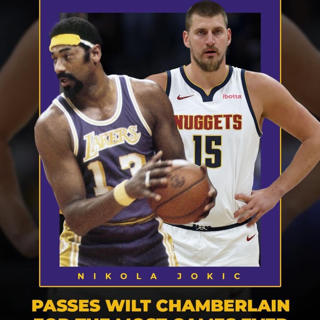 Another Nikola “Not Since Wilt” Jokic Record🃏🐐