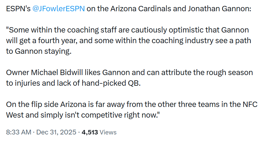 He's coming back, isn't he?