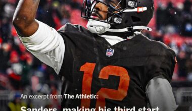The growth Shedeur Sanders showed was a small victory for the Browns, even in defeat