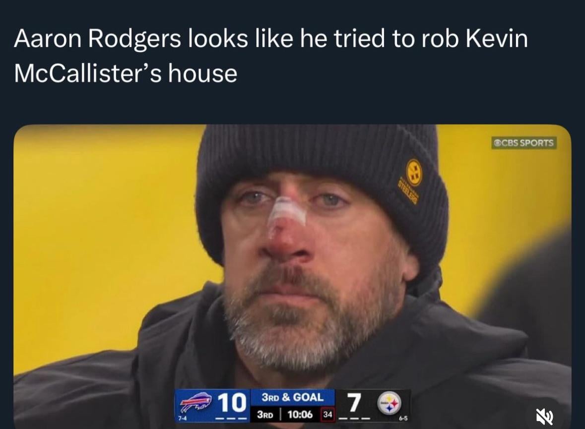 Yikes, guys.  Shoulda let Rudolph finish …