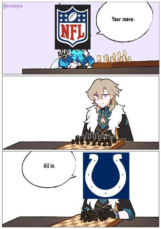 We're playing chess right now