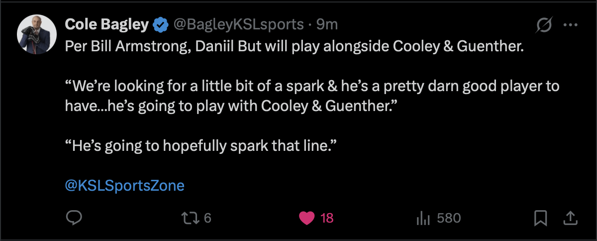 Daniil But on same line as Cooley and Geunther!!