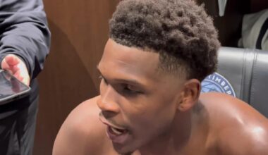 Anthony Edwards on Finch ejection: “I’m fuckin with that. I’m fuckin with that. Yeah, that’s my dawg.”