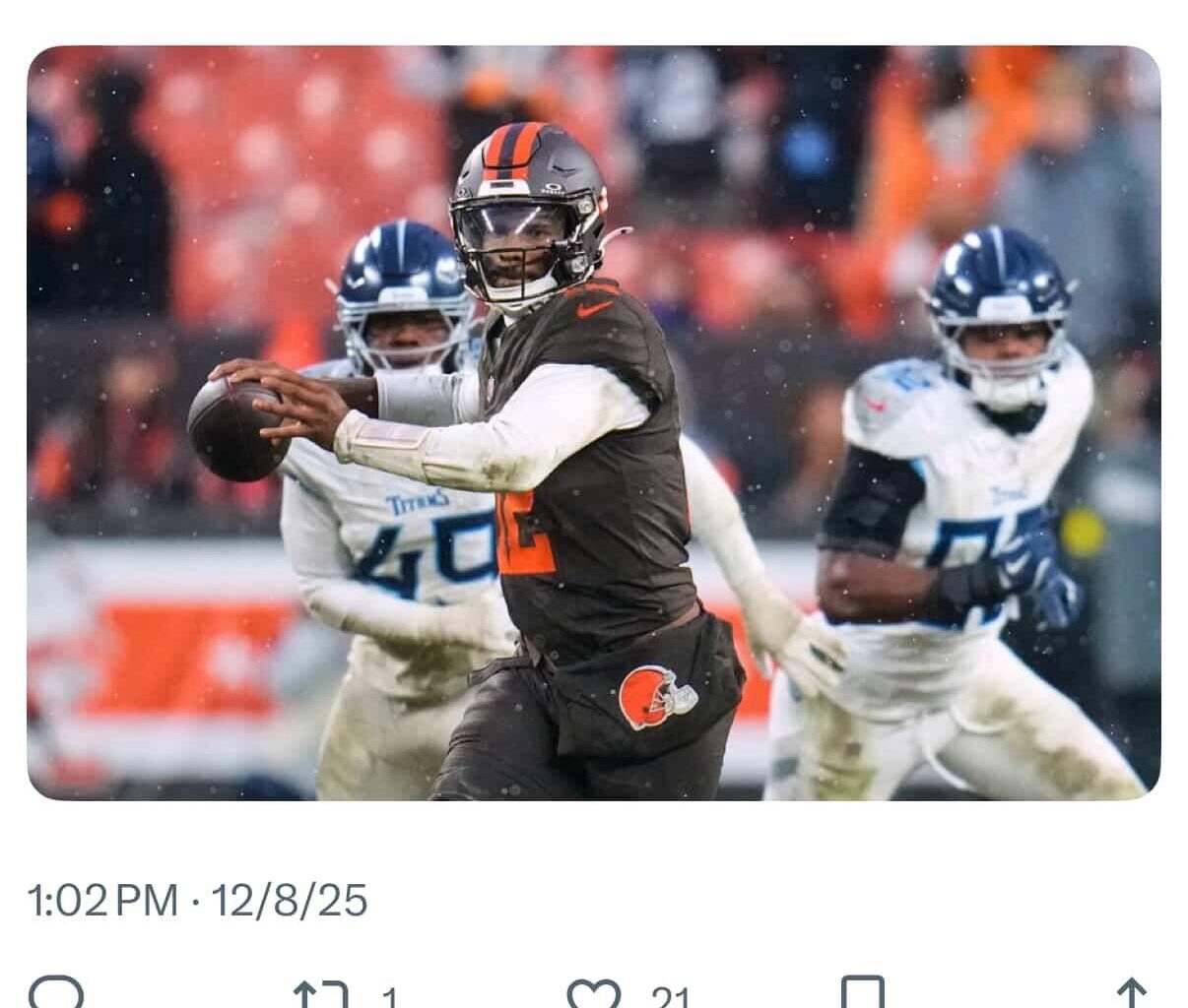 Sheduer is the starter for the rest of they year HC stefanski announces.