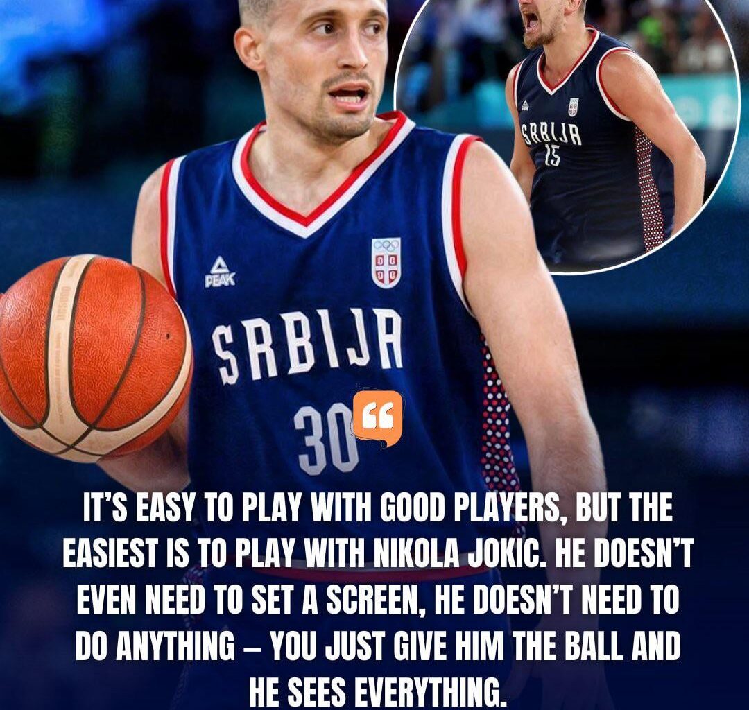 Aleksa Avramovic spoke about Nikola Jokic and the impact he has on the entire team.🃏🐐