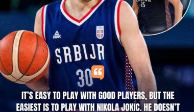 Aleksa Avramovic spoke about Nikola Jokic and the impact he has on the entire team.🃏🐐