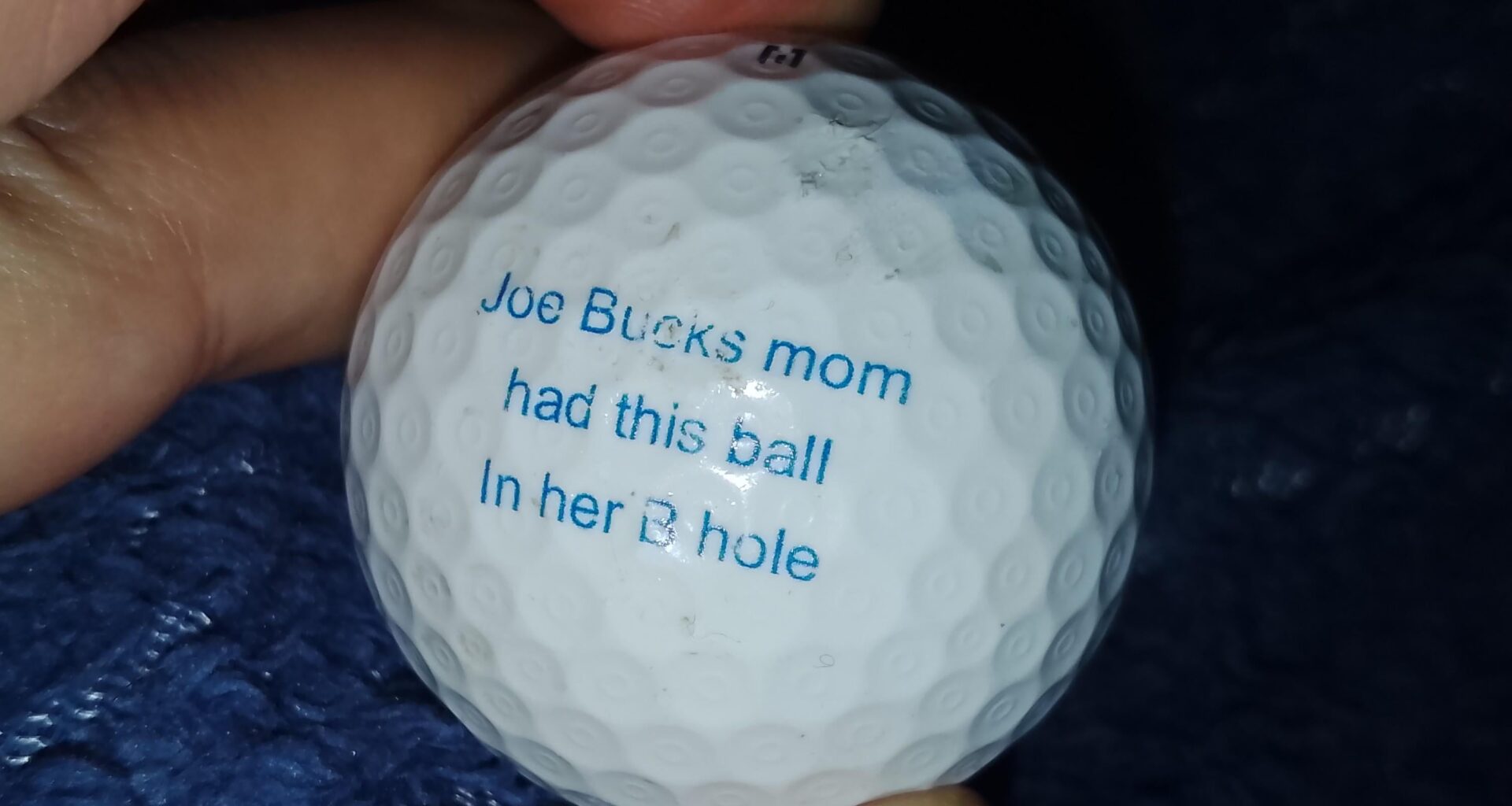 Which one of you did this belong to?