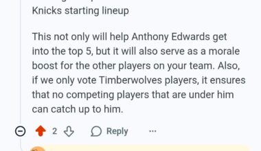 Knicks/Timberwolves fans have formed an alliance to vote each other's starting lineups into the all-star game